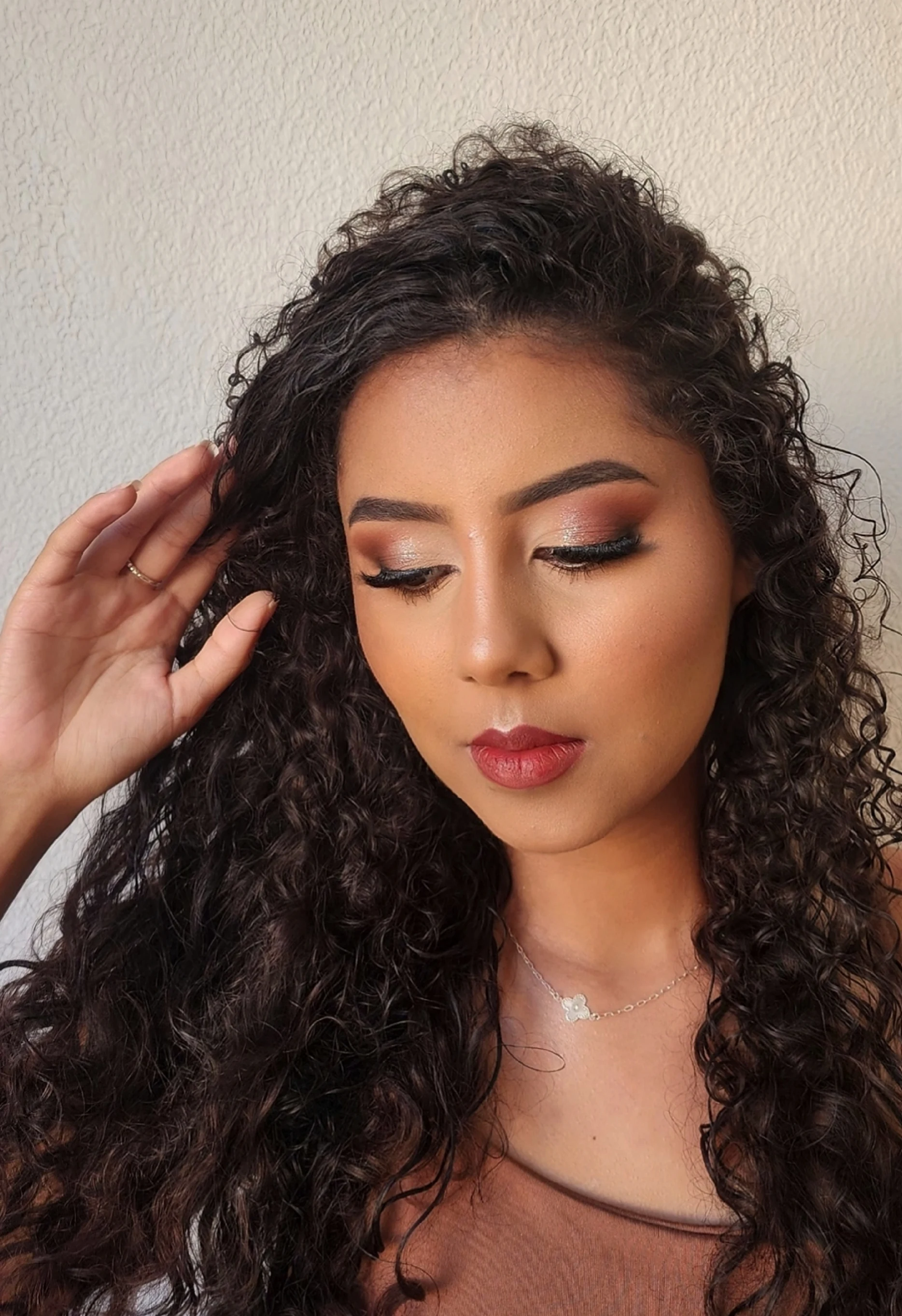 Resultado de maquiagem realizado pela Duda Makeup, foto 19.
