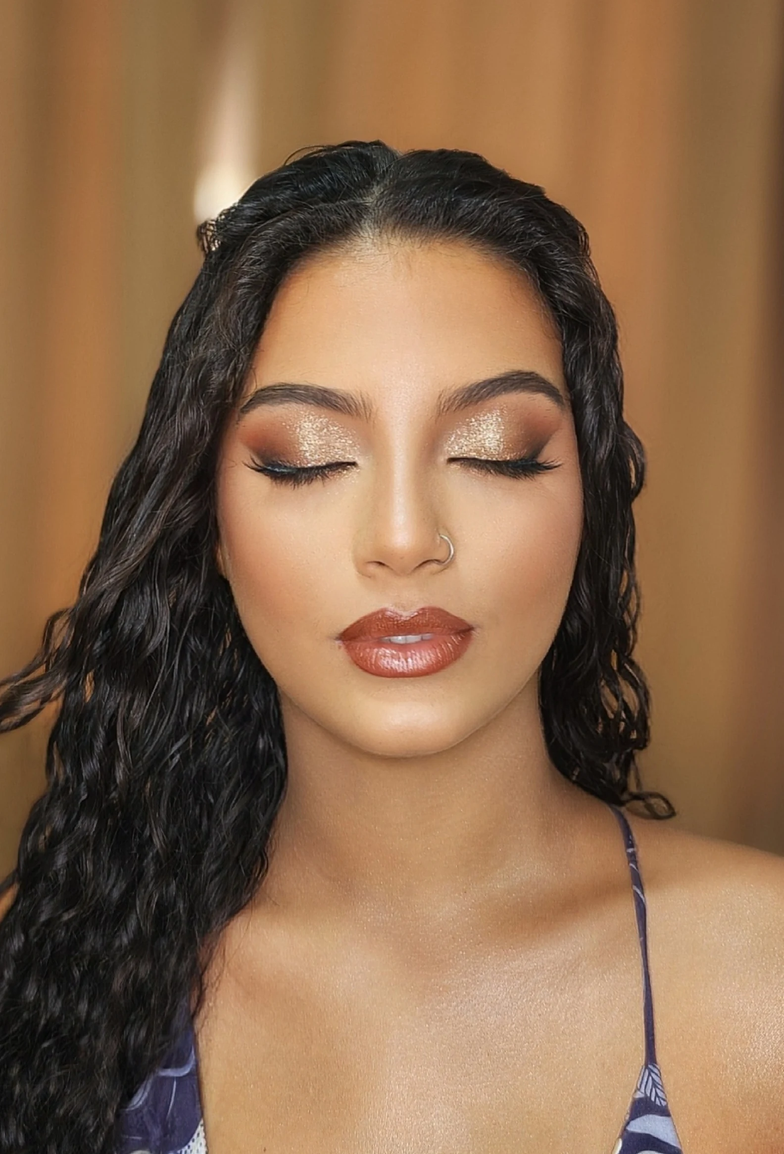 Resultado de maquiagem realizado pela Duda Makeup, foto 5.